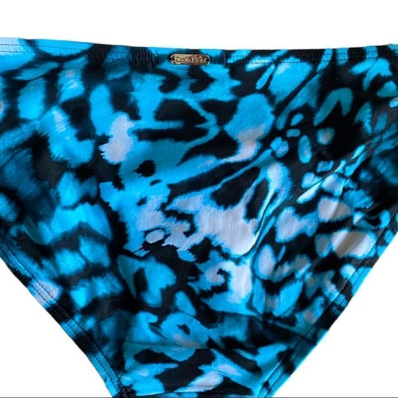 🆕: CK Swim: Hipster Brief Bikini Bottom With Drawstring Tie Sides - Picture 8 of 13